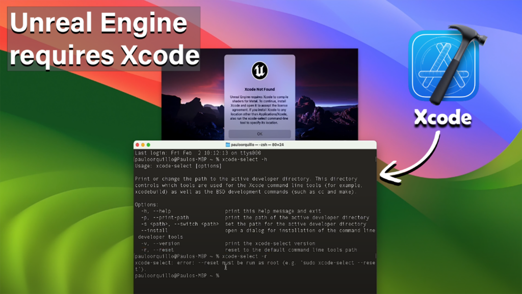 How to Transform Unity's DrawMesh() to Unreal Engine with Xcode for Metal Shader Compilation