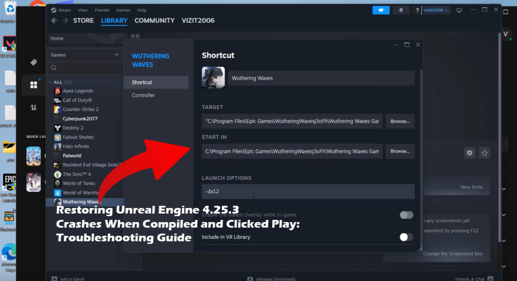 Fixing Unreal Engine 4.25.3 Collides When Compiled and Clicked Play: Troubleshooting Manual